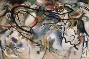 Vassily Kandinsky Composition oil painting on canvas